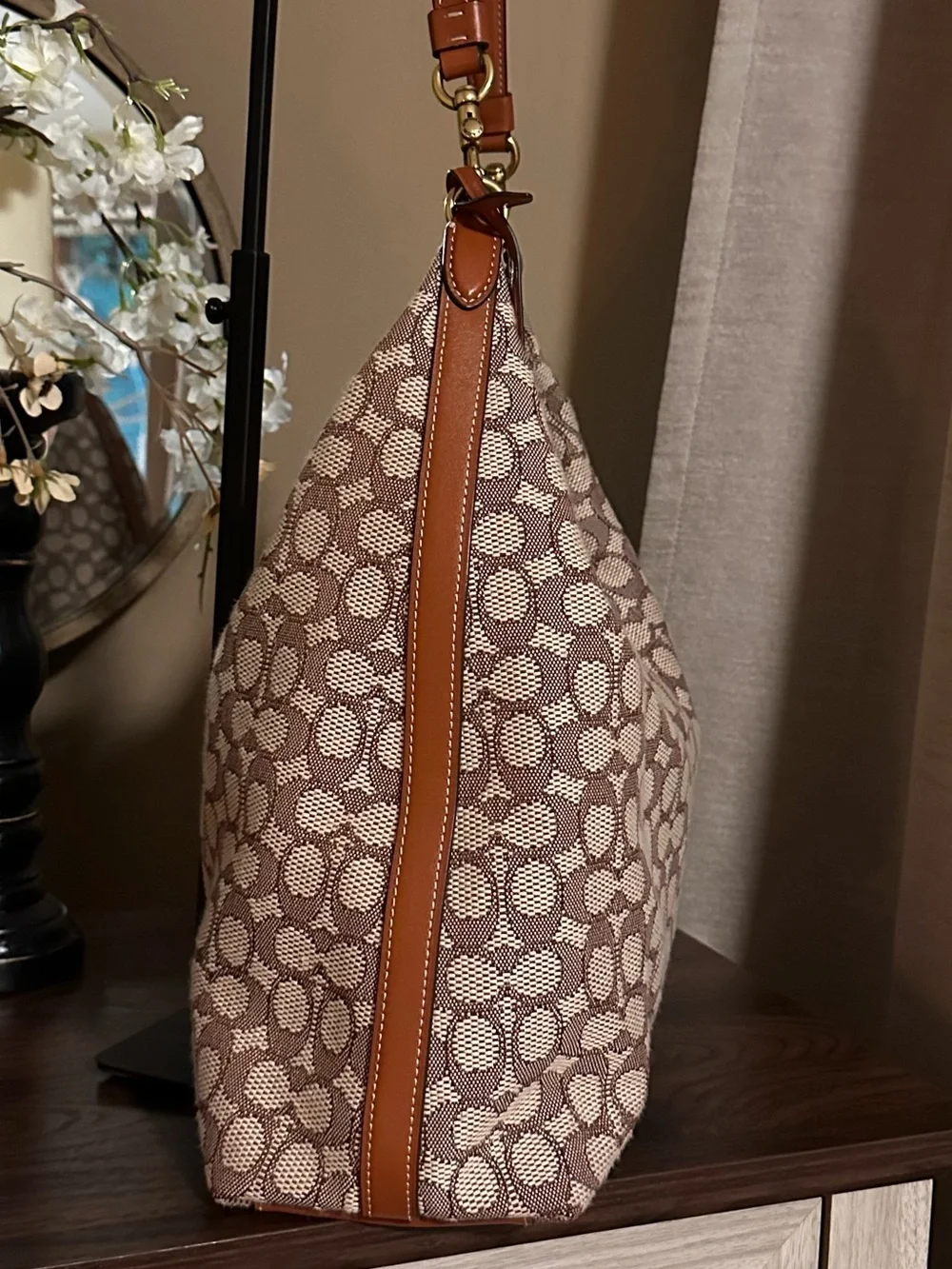 COACH Juliet Shoulder Bag 38 In Signature Textile Jacquard
